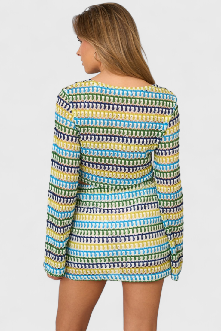 Conjunto Boho Islene in Cotone Leggero